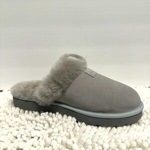Brand New Grey UGG Cozy Slipper in box size 10
